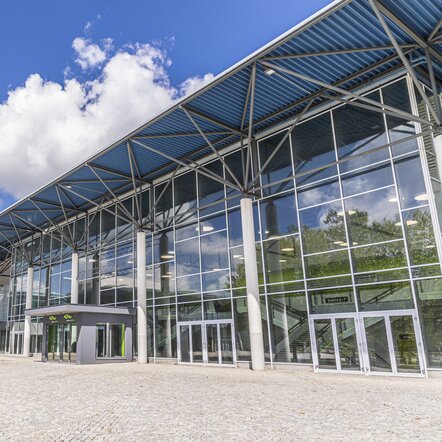 Exterior view Hall 1 